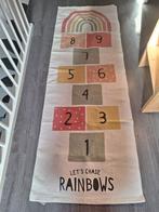 Regenboog Hinkel Vloerkleed Kinderkamer, Kindvriendelijk, Zo goed als nieuw, Wit, 150 tot 200 cm