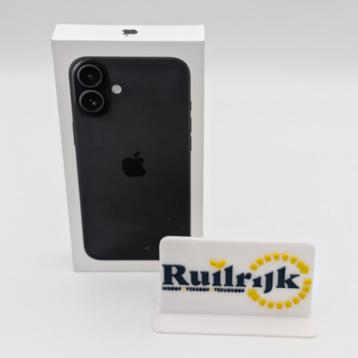 Apple iPhone 16 Plus 128Gb Zwart - Nieuw + bon beschikbaar voor biedingen