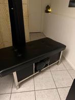 Behandelingstafel / Massagetafel, Huis en Inrichting, Banken | Voetenbanken en Poefen, Gebruikt, 125 cm of meer, Leer, Ophalen of Verzenden