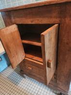 Rustieke Steigerhouten Kast met Lade, Huis en Inrichting, Gebruikt, Rustiek, Grenenhout, 25 tot 50 cm