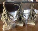 3 kerstdorp bomen, Ophalen of Verzenden, Zo goed als nieuw
