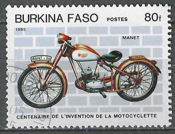 Burkina Faso 1985 - Yvert 655 - 100 jaar Moto (ST) beschikbaar voor biedingen