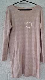Lichtroze Trui/Jurk met Gouden Draad Maat S/36/8 FRNCH, Ophalen of Verzenden, Roze, Maat 36 (S), Gedragen