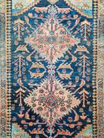 Handgeknoopt Perzisch antiek wol Shashevan tapijt 130x195cm, Gebruikt, 100 tot 150 cm, Ophalen of Verzenden, Persian Perzisch vintage oosters antiek hype