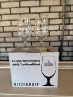 OMER. Traditional blond bierglazen 6 stuks, nieuw!, Ophalen of Verzenden, Nieuw, Glas of Glazen, Overige merken