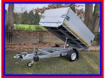 Eduard kieper 1500kg geremd + stalen bodemplaat 256x150, Nieuw