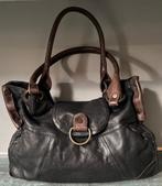 WouWou. Stoere leren tas., Verzenden, Zo goed als nieuw, Bruin, Leer