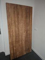 Mango houten eettafel 100x200cm, Ophalen, Gebruikt, 50 tot 100 cm, 150 tot 200 cm