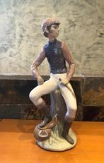 Lladro beeld van een "Jockey" - #1341, Ophalen of Verzenden, Zo goed als nieuw, Mens