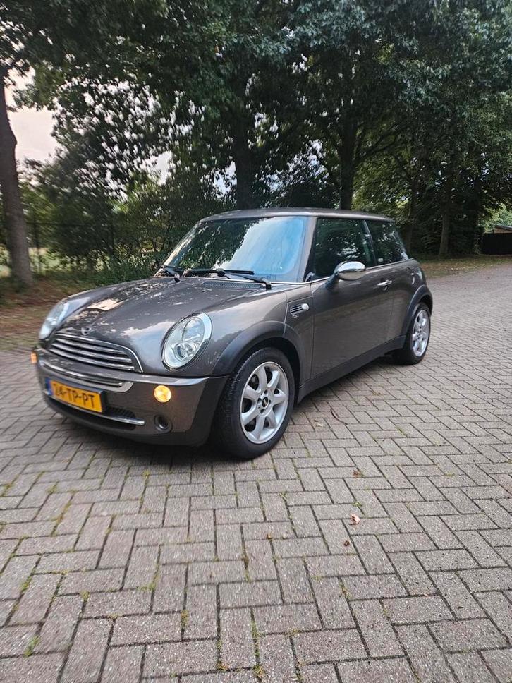 Mini 1.6 16V ONE 2007 Grijs Parklane., Auto's, Mini, Bedrijf, Benzine, E, Hatchback, Handgeschakeld, Origineel Nederlands, Zilver of Grijs
