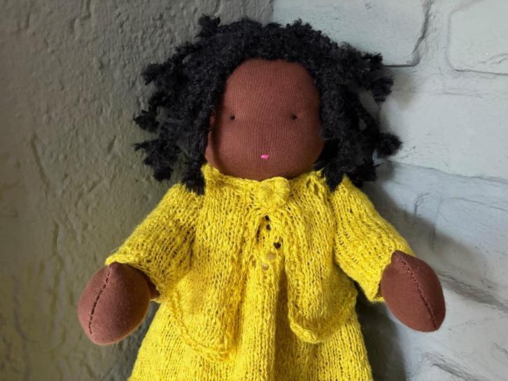 Zonnekindpop Groot poppenkind 2 - 37 cm Antroposofische pop, Kinderen en Baby's, Speelgoed | Poppen, Nieuw, Babypop, Ophalen of Verzenden