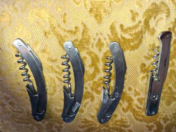 Vintage Kurkentrekkers Set (4 stuks) beschikbaar voor biedingen