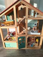 Hema poppenhuis met poppen, Ophalen of Verzenden, Zo goed als nieuw, Poppenhuis