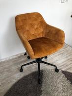 Bureaustoel okergeel, Huis en Inrichting, Bureaustoelen, Ophalen, Zo goed als nieuw, Overige kleuren, Bureaustoel