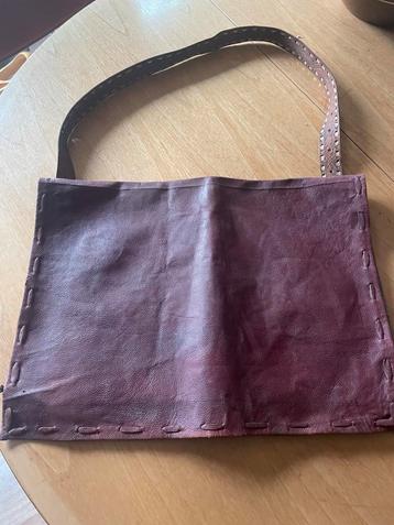 Vintage Jaren 68-70  Flower power  Envelop Tas - Handgemaakt beschikbaar voor biedingen