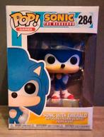 284 Sonic With Emerald Sonic the Hedgehog Funko Pop, Ophalen of Verzenden, Zo goed als nieuw