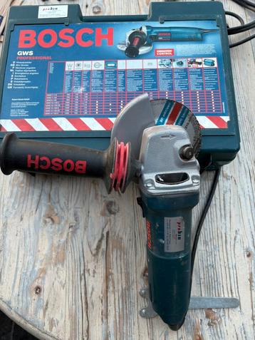 Gratis Bosch slijpmachine GWS10-125C beschikbaar voor biedingen