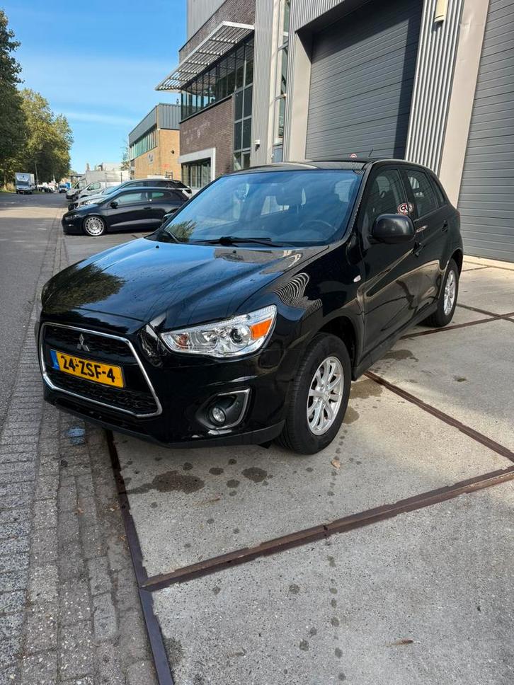 Mitsubishi ASX 1.6 Cleartec İnvite 86KW 2013 Zwart, Auto's, Mitsubishi, Bedrijf, ASX, Benzine, B, SUV of Terreinwagen, Handgeschakeld