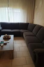 Mooie ruime grijze hoekbank, Ophalen of Verzenden, Zo goed als nieuw