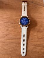 Garmin fenix 5s plus saffierglas roségoud witte band, Sieraden, Tassen en Uiterlijk, Sporthorloges, Ophalen of Verzenden, Zo goed als nieuw