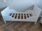 Te koop: wit peuterbed van Bopita, Kinderen en Baby's, Kinderkamer | Bedden, Ophalen, Gebruikt, 70 tot 85 cm, 140 tot 160 cm