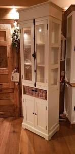 Landelijke Vitrinekast € 349.-, Huis en Inrichting, Kasten | Vitrinekasten, Ophalen of Verzenden, Zo goed als nieuw, 25 tot 50 cm