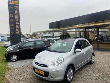 Nissan Micra 1.2 Acenta|Pano|Clima|Navi|PDC|EL-ramen. beschikbaar voor biedingen