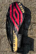 Badmintonracket hoes voor 2 rackets incl shuttel houder, Sport en Fitness, Badminton, Ophalen of Verzenden, Gebruikt, Tas