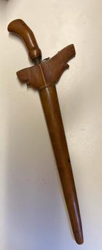 Set van Antieke Kris met 2 renkings en een dolk met Schede, Antiek en Kunst, Ophalen of Verzenden