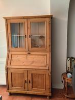 Bureau kast oud grenen hout, Huis en Inrichting, Kasten | Secretaires, Ophalen, Gebruikt