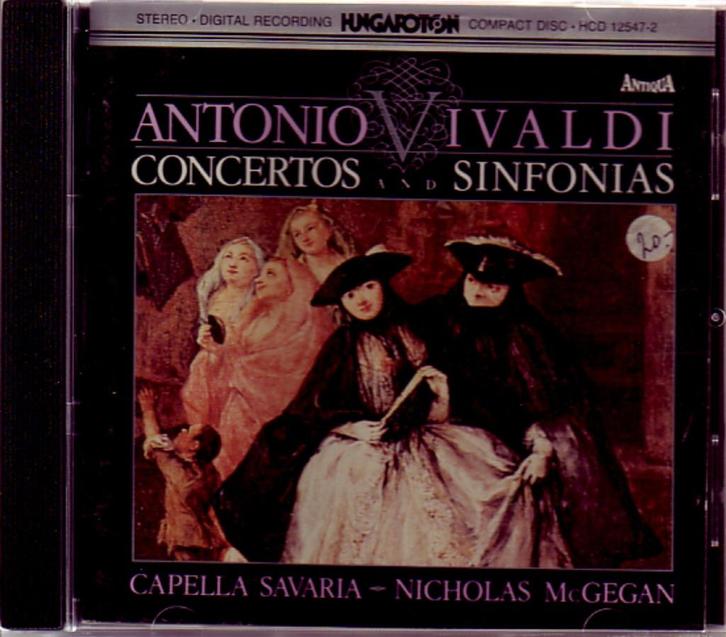 Antonio Vivaldi / Concertos and Sinfonias, Cd's en Dvd's, Cd's | Klassiek, Gebruikt, Orkest of Ballet, Barok, Ophalen of Verzenden
