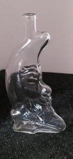 Kefla vintage halve maanfles, gezicht, ster, begin jaren 90., Antiek en Kunst, Antiek | Glas en Kristal, Ophalen of Verzenden