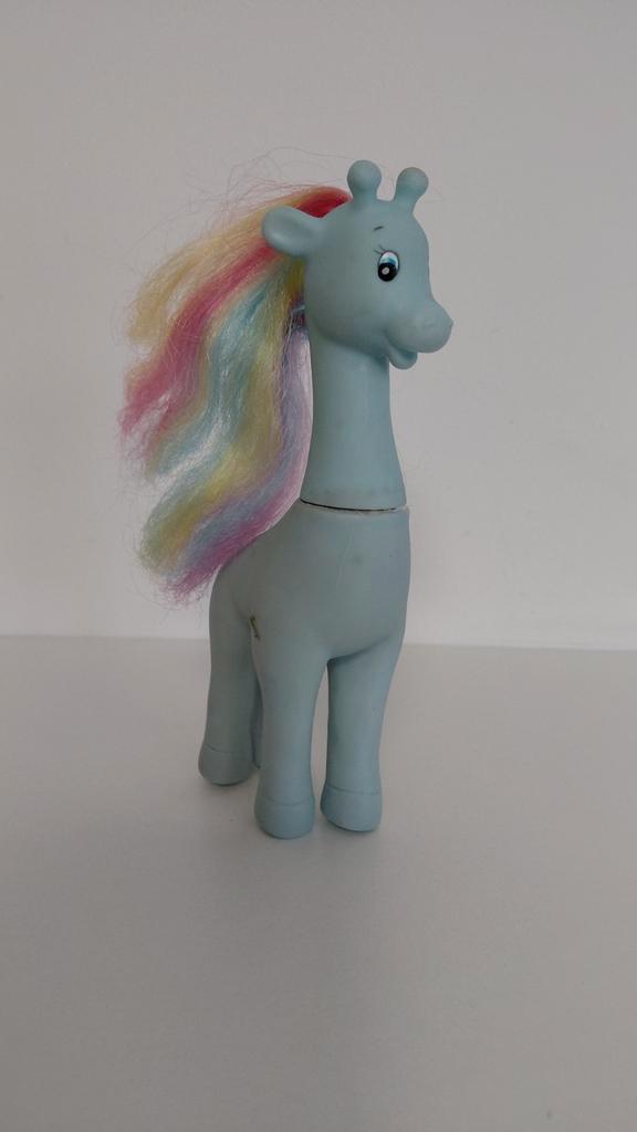 1984 My Little Pony Rainbow Giraffe, Kinderen en Baby's, Speelgoed | My Little Pony, Zo goed als nieuw, Ophalen of Verzenden