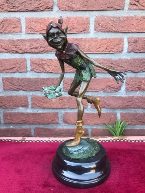 Weens brons: ondeugende goblin (2), Antiek en Kunst, Kunst | Beelden en Houtsnijwerken, Ophalen of Verzenden