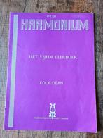 Folk Dean Harmonium - Vijfde leerboek, Muziek en Instrumenten, Bladmuziek, Ophalen of Verzenden, Gebruikt, Les of Cursus, Overige genres
