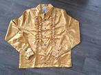 Nieuwe Goudkleur blouse maat 38 M inclusief riem carnaval, Kleding | Dames, Carnavalskleding en Feestkleding, Maat 38/40 (M), Carnaval