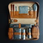 Vintage toilettas / verzorgingsset jaren 50, Ophalen of Verzenden