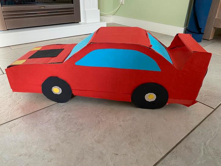 Sinterklaas surprise sportauto raceauto auto, Diversen, Sinterklaas, Zo goed als nieuw, Ophalen