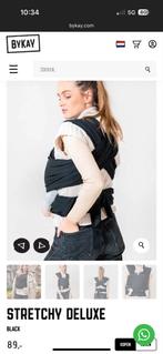 ByKay Draagdoek Zwart Stretch, Overige merken, Draagdoek, Ophalen of Verzenden, Zo goed als nieuw