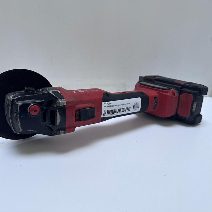 Hilti AG 4S-22 Haakse Accuslijper | incl Accu, Doe-het-zelf en Verbouw, Gereedschap | Slijpmachines, Zo goed als nieuw