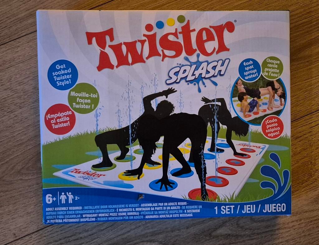 Twister Splash - Nieuw in doos!, Vijf spelers of meer, Ophalen of Verzenden, Nieuw, Hasbro