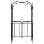 Rozenboog pergola met hekje tuinboog ijzer GRATIS BEZORGD!, Met poort, Verzenden, Nieuw, Tuinhek