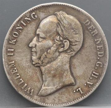 Zilveren 2,5 Gulden - Willem II (1848)