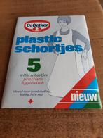 Dr Oetker plastic schortjes jaren 70 retro, Verpakking, Ophalen of Verzenden