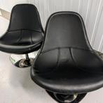 Zwarte leren Ikea Tirup fauteuil - Carl Öjerstam, Huis en Inrichting, 75 tot 100 cm, Ophalen of Verzenden, Zo goed als nieuw, 75 tot 100 cm