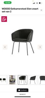 Prachtige stoelen Sien (Karwei), Ophalen, Gebruikt, Twee, Zwart