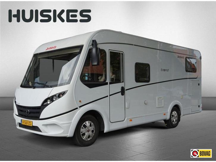 Dethleffs Trend I 6617 Lengte bed, dakairco, etc, Caravans en Kamperen, Campers, Bedrijf, tot en met 4, Integraal, Dethleffs, Fiat