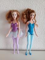Barbie Princess of Pea J0989 en Barbie Sleeping Beauty J0987, Ophalen of Verzenden, Gebruikt, Pop