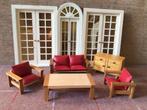 Vintage poppenhuis salon, Ophalen of Verzenden, Zo goed als nieuw, Poppenhuis