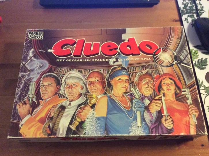 Cluedo versie 1996 van Parker. compleet en netjes, Hobby en Vrije tijd, Gezelschapsspellen | Bordspellen, Drie of vier spelers
